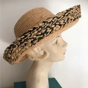Kokin | Accessories | Kokin Summer Hat Wide Braided Brim  display picture 2